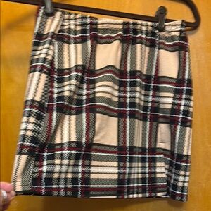 SHEIN Black and White Mini Pencil Skirt for Casual Wear